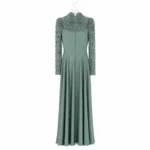 Evening hijab dress