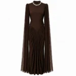 Evening hijab dress