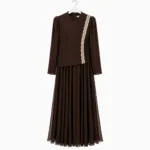 Evening hijab dress