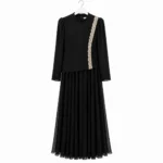 Evening hijab dress