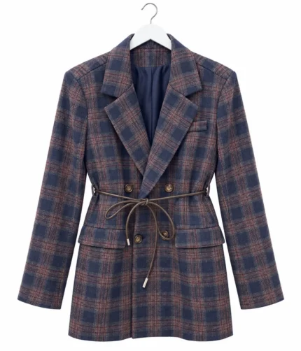Pleated Skirt Suit